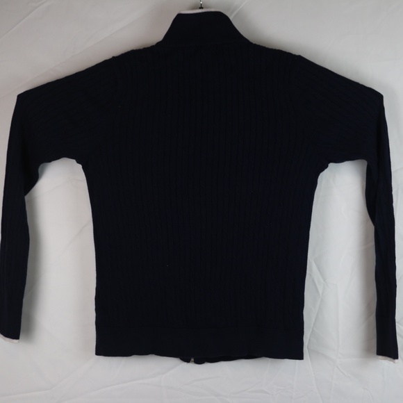 Lauren Ralph Lauren Active Womens Blue Large ZipUp - Picture 5 of 5